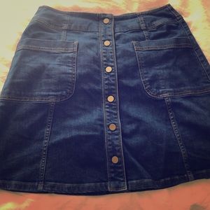 Boden size 10 denim skirt